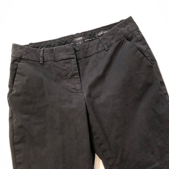 J. Crew Black Cafe Capris - Picture 4 of 8